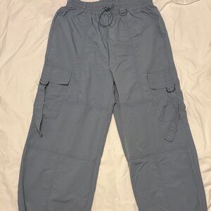 Men's Gray Cargo Pants